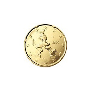 Italie 20 Cents  2002