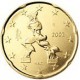 Italie 20 Cents  2002