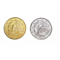 2 euros Finlande 2005 Nations dorée+argentée