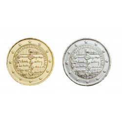 2 euros Autriche 2005 dorée+argentée