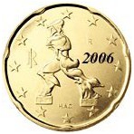 Italie 20 Cents  2006