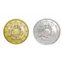 2 euros Slovénie 2012 10 ans dorée+argentée