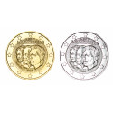 2 euros Luxembourg 2011 Ducs dorée+argentée