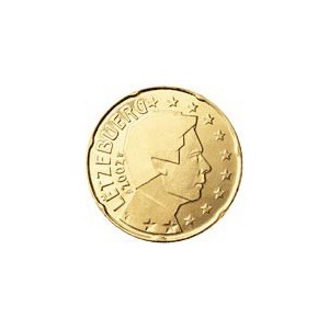 Luxembourg 20 Cents  2002