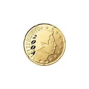 Luxembourg 20 Cents  2004