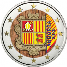 Andorre 2020 - 2 euro en couleur