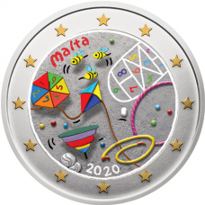 Malte 2020 Jeux - 2 euro commémorative en couleur