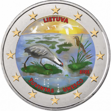 Lituanie 2021 UNESCO - 2 euro commémorative en couleur