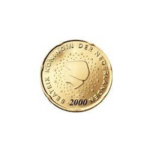 Pays Bas 20 Cents  Bas 2000