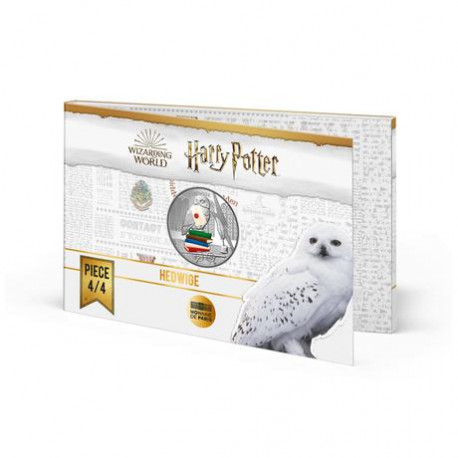 France 2021 - Harry Potter "Chouette' ARGENT colorisé 50 euros