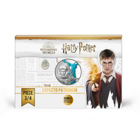 France 2021 - Harry Potter "Chouette' ARGENT colorisé 50 euros