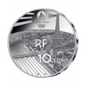 France 2021 -PARIS 2024 JO - 10€ -Collection Complète les 3 pièces: Judo, Natation et Tennis