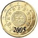 Portugal 20 Cents  2005