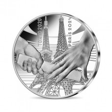 France 2021 -PARIS 2024 JO - 10€ Passation Paris/Tokyo
