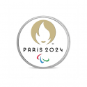 France 2021 -PARIS 2024 JO - Médaille emblème Paralympique Blister