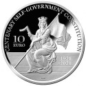 Malte 2021- 10 euros Argent CENTENAIRE DE LA CONSTITUTION D'AUTONOMIE DE MALTE DE 1921 
