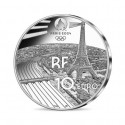 France 2021 -PARIS 2024 JO -  10€ Argent Grand Palais