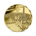  France 2021 -Collection Grand Palais PARIS 2024 JO -  10€Argent + 50€ Or 