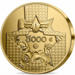 Monnaie de Paris 2021 -Dior 5 000€ Or BE - 1KG