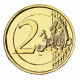 Lituanie 2019 - 2 euro commémorative Zemaitija dorée à l'or fin 24 carats