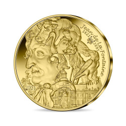Monnaie de Paris 2021- 5€ OR 999‰ Jean de la Fontaine