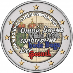 Slovénie 2020 Adam - 2 euro commémorative en couleur