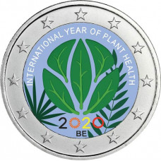Belgique 2020 Végétaux - 2 euro commémorative en couleur