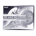 FRANCE 2022- 10€ Semeuse Argent -20 ans de l'euro