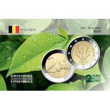 Belgique 2020 Plantes - Carte commémorative