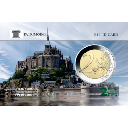 UNESCO Mont Saint Michel - Carte commémorative