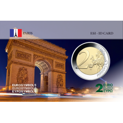 Paris - Arc de Triomphe - Carte commémorative