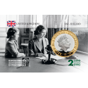 United Kingdom Reine Elisabeth - Carte commémorative