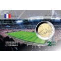 France 2021 Jeux Olympiques 2024 - Football - Carte commémorative