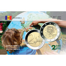 Andorre 2015 Union Douanière - Carte commémorative
