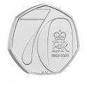 Royaume Uni 2022 - The Platinum Jubilee 50 pence