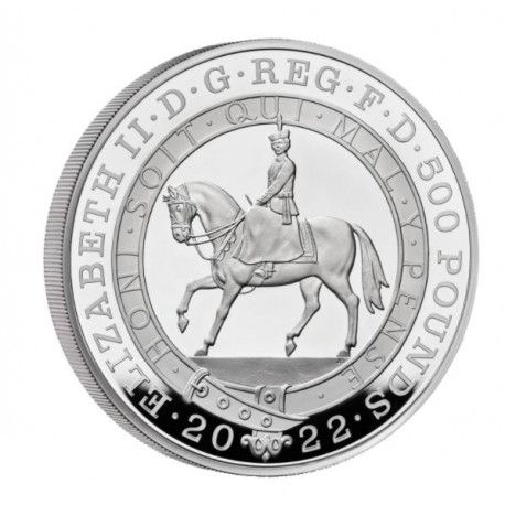 Royaume Uni 2022 - The Platinum Jubilee 1KG d'argent fin 999 ‰ 