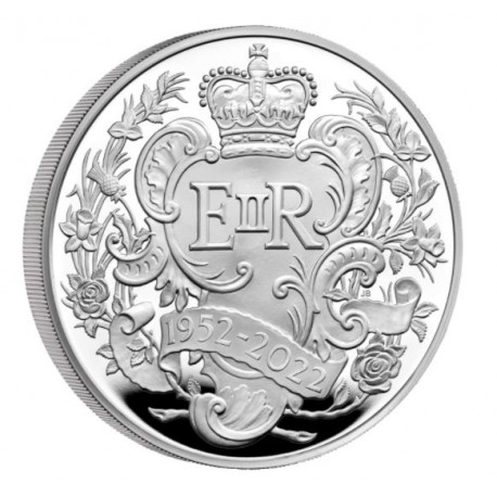 Royaume Uni 2022 - The Platinum Jubilee 1KG d'argent fin 999 ‰ 