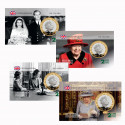 Royaume Uni 2022 - The Platinum Jubilee -La collection complète: 4X  Carte commémorative 