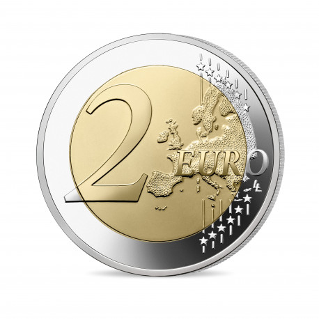 France 2022 – 2 euros commémorative BE JACQUES CHIRAC 