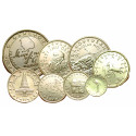 Série euros complète Slovénie - dorée OR