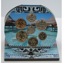 Polynésie Française 2001 - Coffret BU en francs