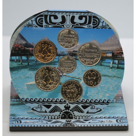 Polynésie Française 2001 - Coffret BU en francs