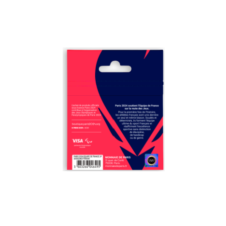 Paris 2024 – Mini Médaille Équipe de France Jeux Paralympique 