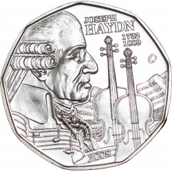 Autriche 2009 - 5 euro Haydn