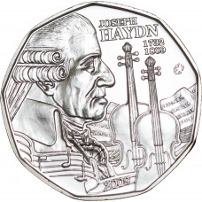 Autriche 2009 - 5 euro Haydn 