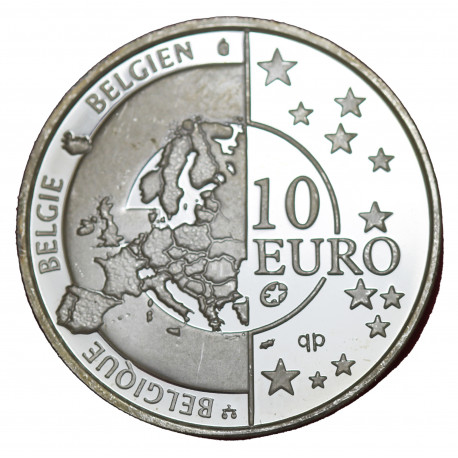 Belgique 2005 - 10 euros Paix en Europe