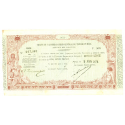 RARE billet de France 19e siècle