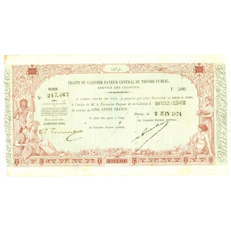 RARE billet de France 19e siècle