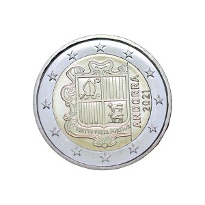 Andorre 2021 - 2€ Andorre 2021 UNC - Armoiries