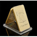 Cloche de la liberté - Lingot doré or fin 24 carats